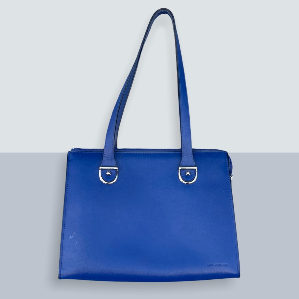 JACK GEORGE Chelsea Large Shoulder Bag Leather